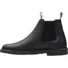 imageClarks Mens Shepton Easy Chelsea BootBlack Leather