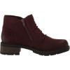 imageClarks Womens Hearth Faye Ankle BootBurgundy Nubuck