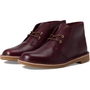 imageClarks Mens Bushacre 3 Chukka BootBurgundy Leather