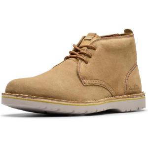 imageClarks Mens Eastridge Mid Chukka BootSand Suede