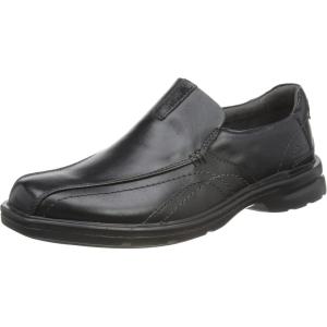 imageClarks Mens Gessler StepBlack Black Leather