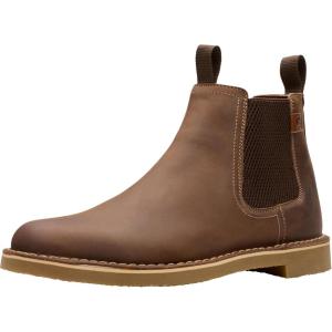 imageClarks Mens Shepton Easy Chelsea BootBeeswax Leather