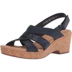 imageClarks womens Giselle BeachNavy Leather