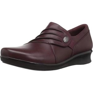 imageClarks Womens Hope Roxanne LoaferBurgundy Leather