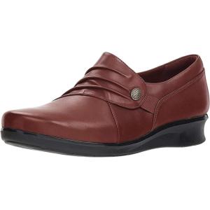 imageClarks Womens Hope Roxanne LoaferBurgundy Red