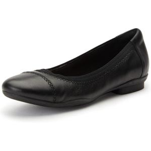 imageClarks Womens Sara Ballet FlatBlack