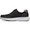 imageClarks Mens Craftwell Moc SneakerBlack Leather