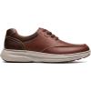 imageClarks Mens Craftwell Moc SneakerDark Tan Leather