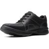 imageClarks Mens LowTop Sneakers Oxford FlatBlack Tumbled