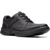 imageClarks Mens LowTop Sneakers Oxford FlatBlack Tumbled