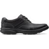 imageClarks Mens LowTop Sneakers Oxford FlatBlack Tumbled