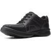 imageClarks Mens LowTop Sneakers Oxford FlatBlk Tumbled Lea
