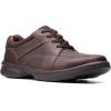 imageClarks Mens LowTop Sneakers Oxford FlatBrown Tumbled Leather