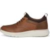 imageClarks Mens Motion Trek Ez SneakerDark Tan Leather