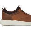 imageClarks Mens Motion Trek Ez SneakerDark Tan Leather