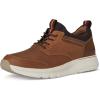 imageClarks Mens Motion Trek Ez SneakerDark Tan Leather