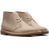 imageClarks Mens SheptonTaupe Distressed Leather