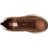 imageClarks Mens Townview Lace SneakerCola Nubuck