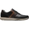 imageClarks Mens Townview Style SneakerBlack Leather