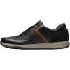 imageClarks Mens Townview Style SneakerBlack Leather