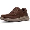 imageClarks Mens Craftwell Moc SneakerDark Brown Nubuck
