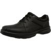 imageClarks Mens LowTop Sneakers Oxford FlatBlack Tumbled Leather