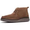imageClarks Mens RelaxLite Moc Ankle BootCola Suede