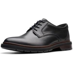 imageClarks Mens Burchill DerbyBlack Leather