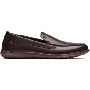 imageClarks Mens Flexway Step LoaferBrown Smooth