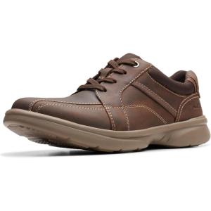 imageClarks Mens LowTop Sneakers Oxford FlatBeeswax Leather