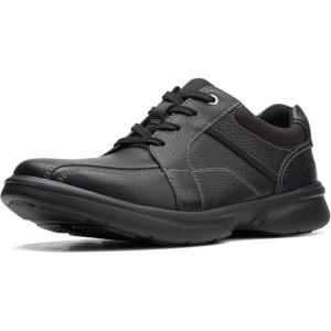 imageClarks Mens LowTop Sneakers Oxford FlatBlack Tumbled