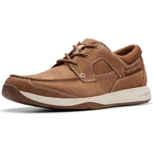 imageClarks Mens Sailview LaceLight Tan Nubuck