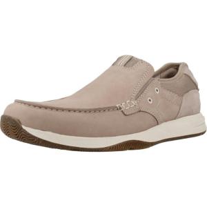 imageClarks Mens Sailview Step LoaferLight Grey Nub
