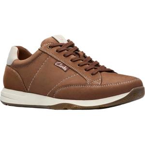 imageClarks Mens Townview Lace SneakerCola Nubuck