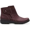 imageClarks Womens Carleigh Style Ankle BootWine Nubuck