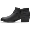 imageClarks Womens Charlten Rae Ankle BootBlack Oily