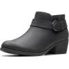 imageClarks Womens Charlten Rae Ankle BootBlack Oily