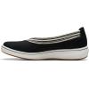 imageClarks Womens BreezeSky Air CloudSteppers LoaferBlack Textile