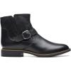 imageClarks Womens Camzin Loop Ankle BootBlack Leather