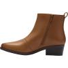imageClarks Womens Danyelle Skip Ankle BootTan Leather