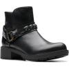 imageClarks Womens Hearth Kaylie Ankle BootBlack Leather