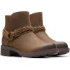 imageClarks Womens Hearth Kaylie Ankle BootMushroom Oily