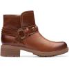 imageClarks Womens Hearth Kaylie Ankle BootTan Leather