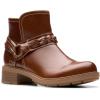 imageClarks Womens Hearth Kaylie Ankle BootTan Leather
