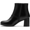 imageClarks Womens Keirsta Day Ankle BootBlack Leather