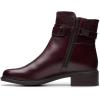 imageClarks Womens Maye Bella Ankle BootBordeaux Leather