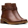 imageClarks Womens Maye Bella Ankle BootTan Leather
