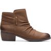 imageClarks womens Charlten RosaMushroom Nubuck