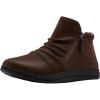 imageClarks Womens Breeze Path Cloudsteppers Ankle Boots  Lightweight Fashion Winter BootiesDark Brown Textile