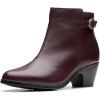 imageClarks Womens Emily2 Belle Fashion BootWine Leather